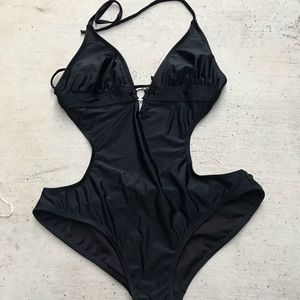 Black swimsuit